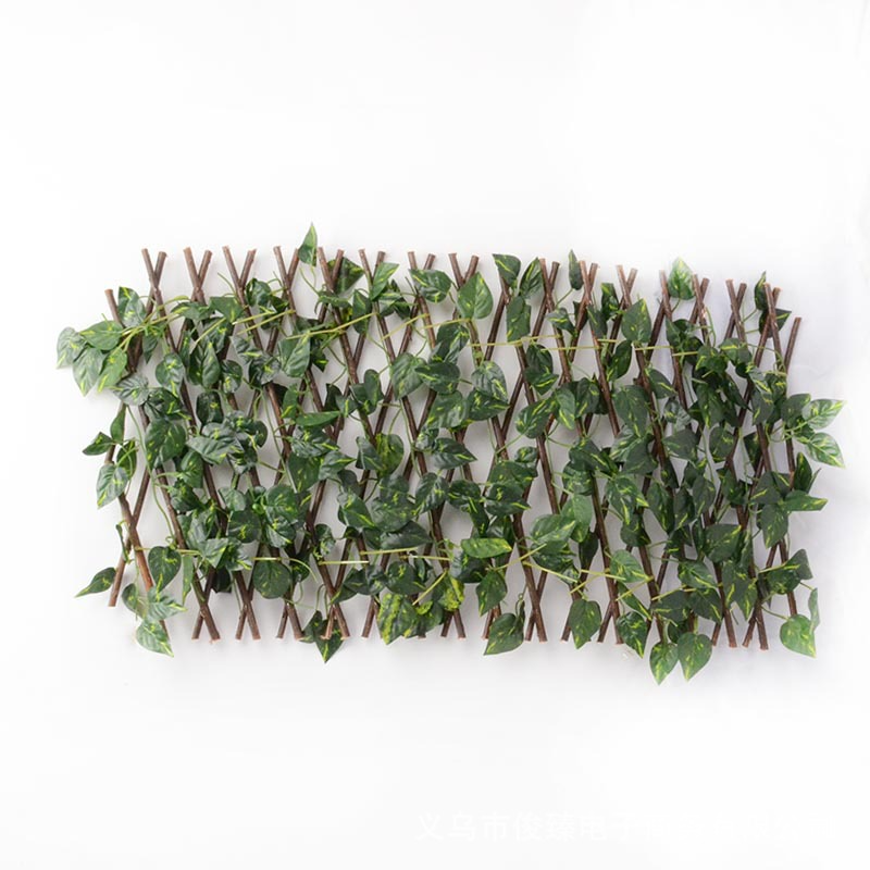 Artificial Garden Fence with Ivy - Flexible Privacy Screen for Balconies and Patios