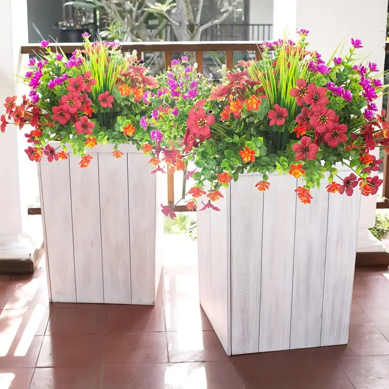 Artificial Wheat Grass Plant Made of Plastic - Decorative Grass for Garden , Home and Outdoor Use