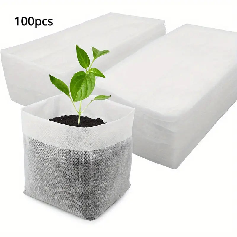 Fleece Plant Bags - Compostable Growing Bags for Plants