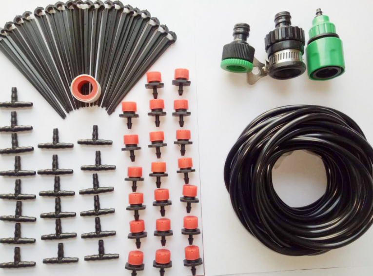 Automatic Drip Irrigation System for Plants - Complete Set for Garden and Balcony