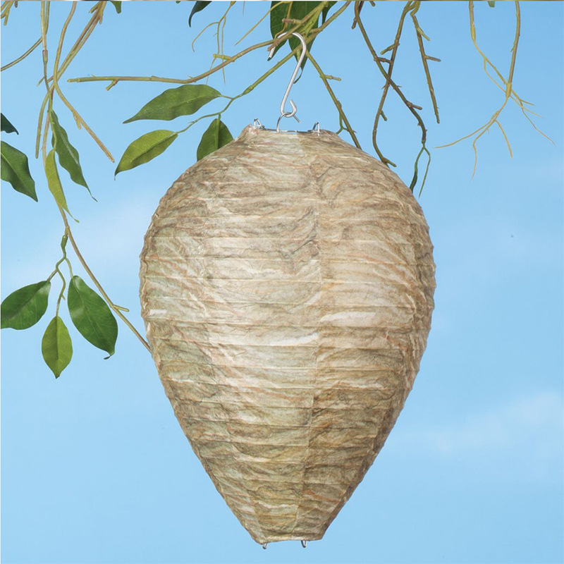 Wasp Nest Defence Lamp - Hanging Protective Net Against Wasps and Insects
