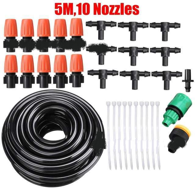 Automatic Irrigation System Set - Drip Irrigation for Garden Plants
