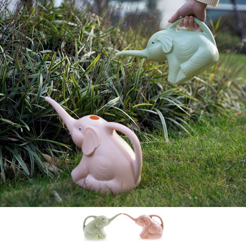 Cute Elephant Watering Can for the Garden in Different Colours
