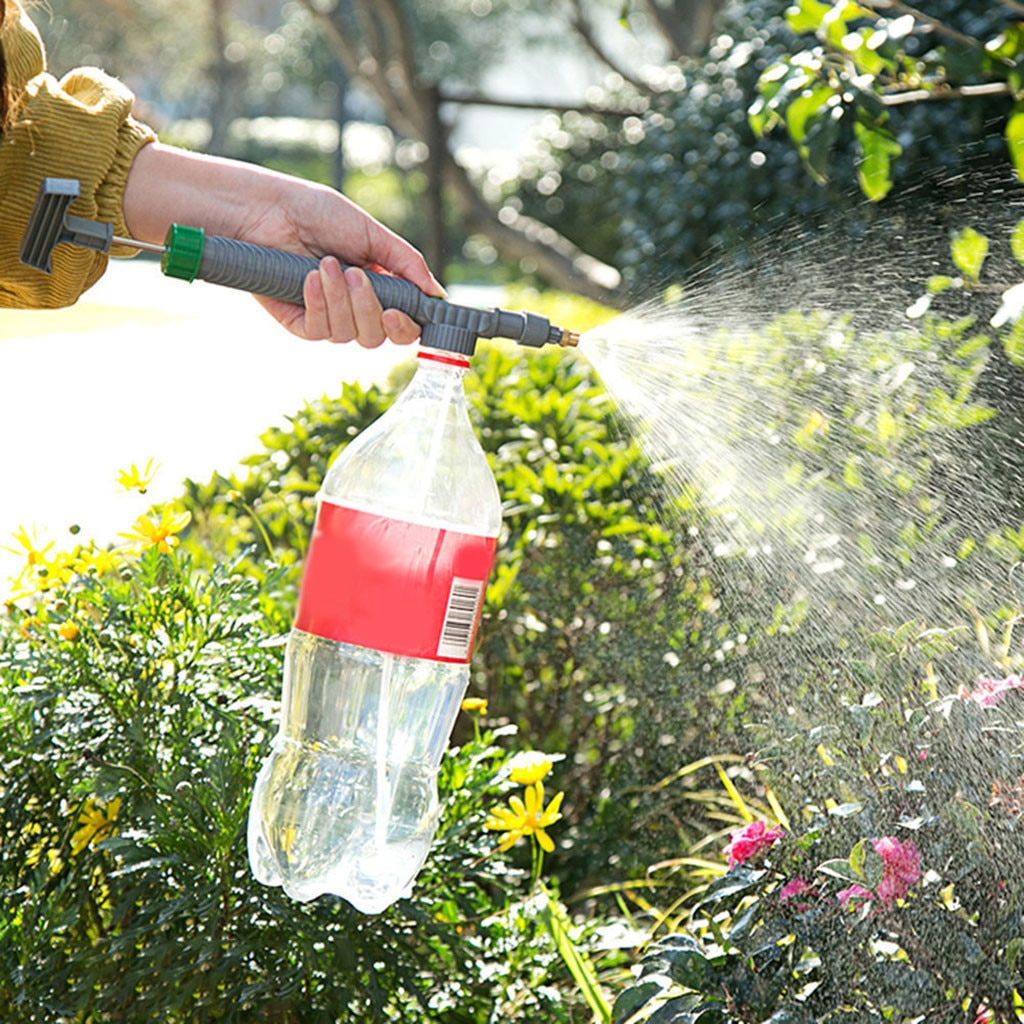Universal Bottle Garden Sprayer with High - Pressure Nozzle - for Watering Plants and Cleaning
