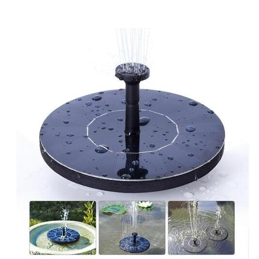 Solar - Powered Water Bubbler for Bird Baths - Bubbling Fountain with Solar Panel