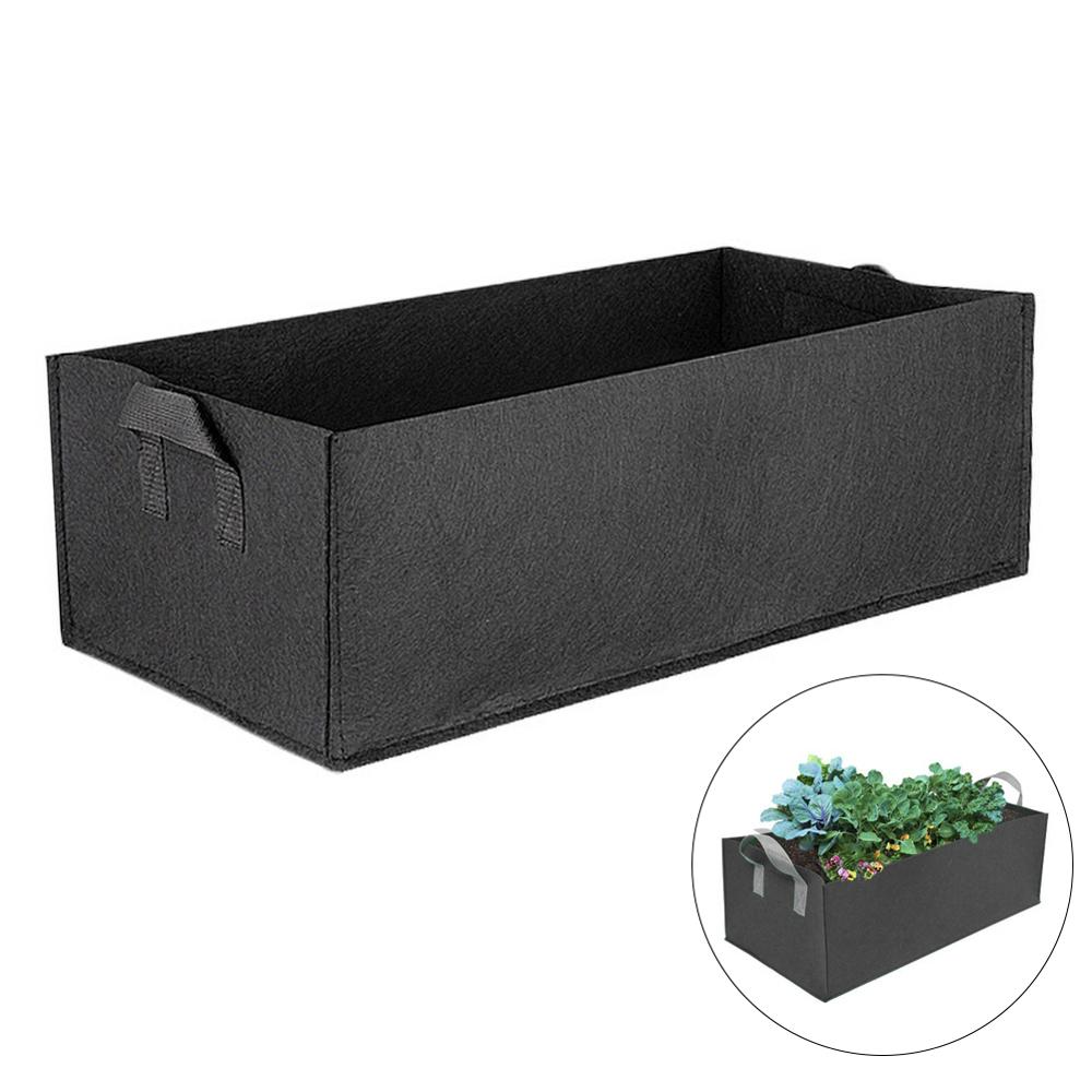Foldable Felt Storage Box for Plants with Handles