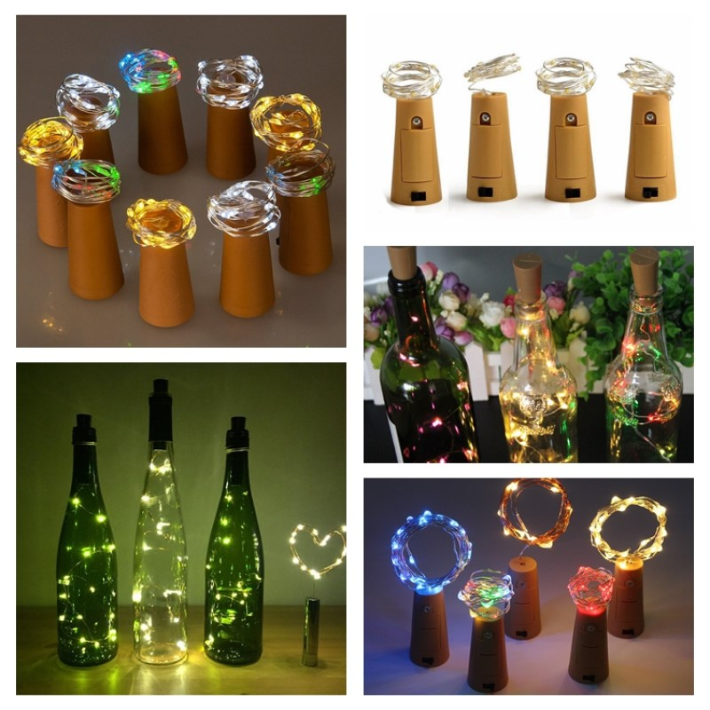Led Fairy Lights For Bottles - Decorative Lights With Wire For Creative Lighting And Diy Projects