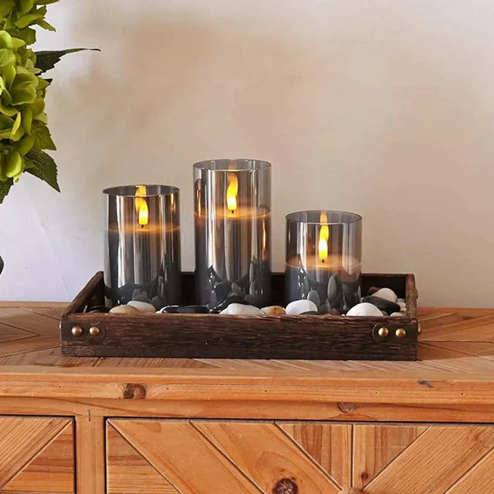 LED Candle Set without Flame