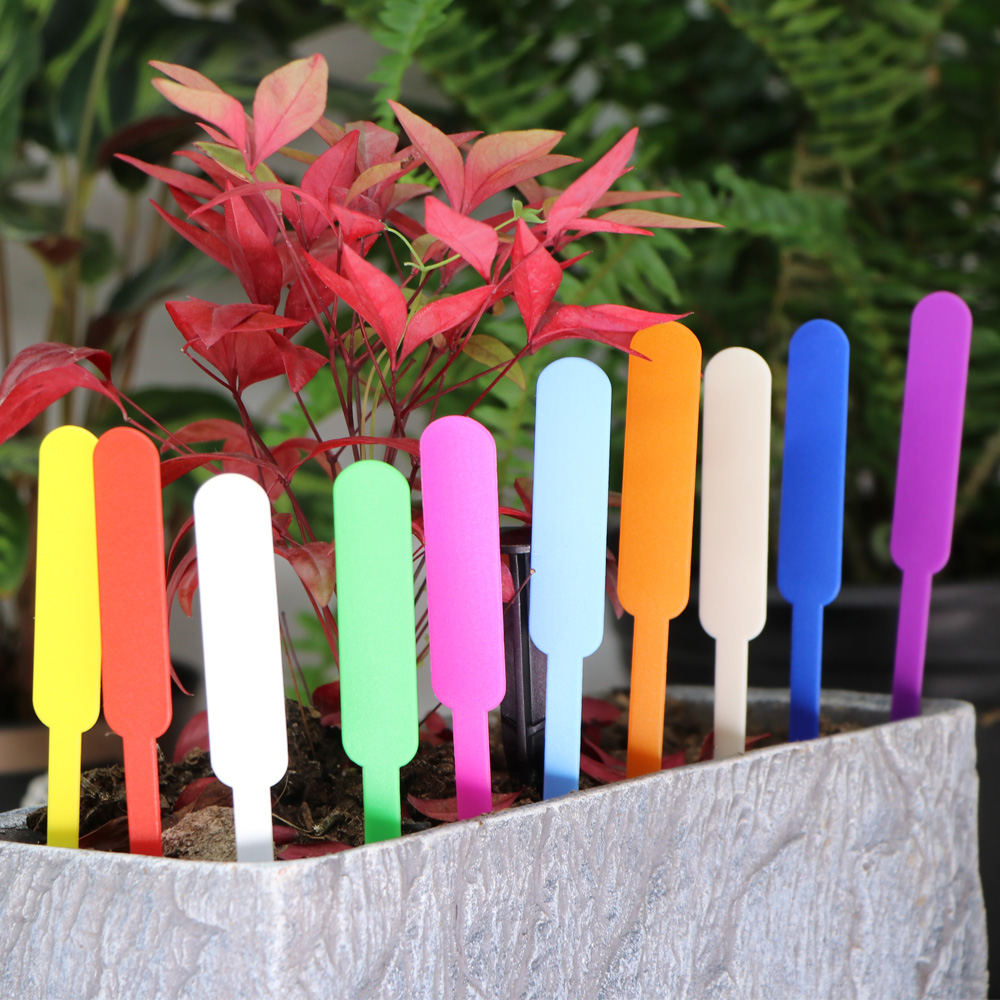 Coloured Plastic Plant Plugs - Weatherproof & Rewritable