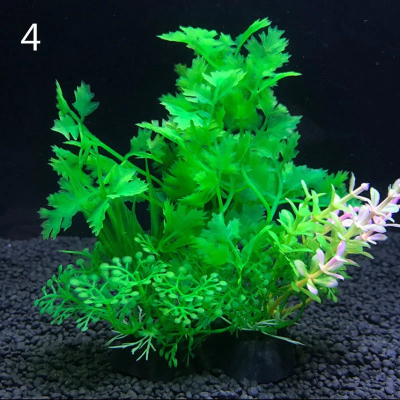 Artificial Aquarium Plants - Realistic Decoration for Aquariums in Various Colours