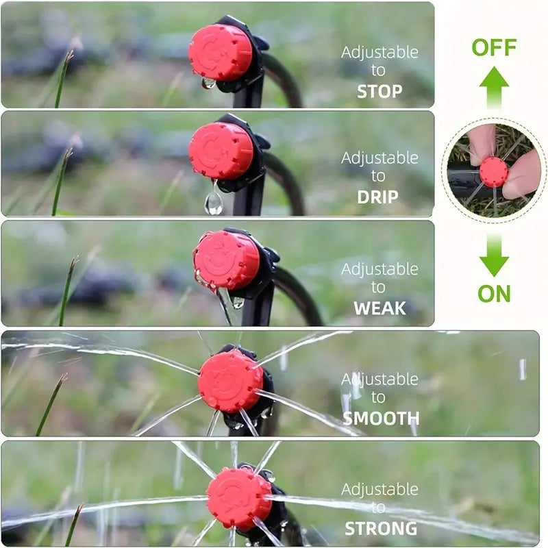 Adjustable Drip Nozzle - Spray Nozzle for Garden Irrigation Systems
