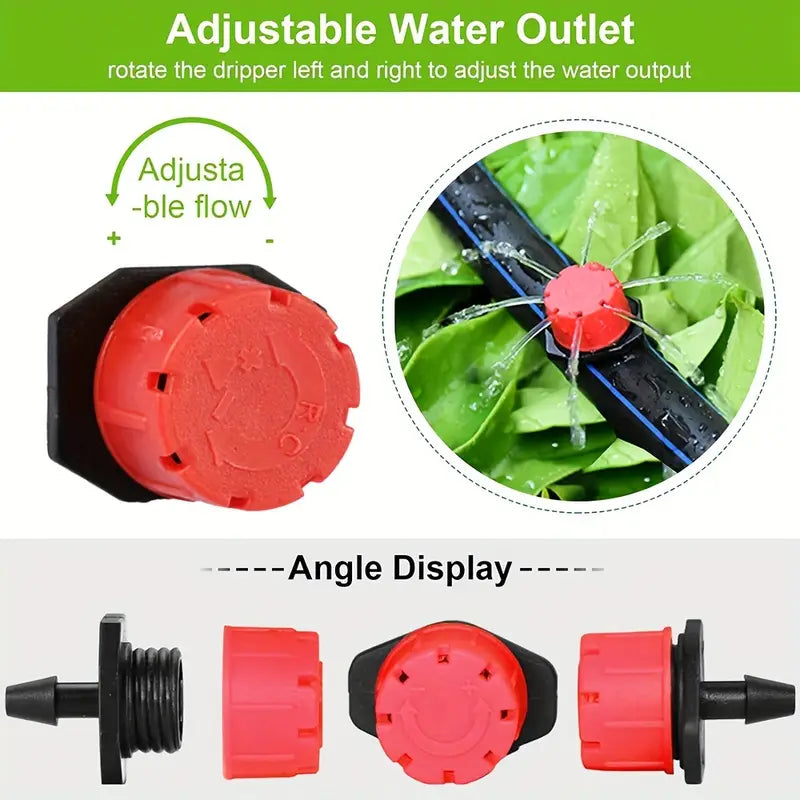 Adjustable Drip Nozzle - Spray Nozzle for Garden Irrigation Systems