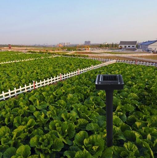 Solar - Powered Snake and Pest Repellent - Ultrasonic Device for the Garden