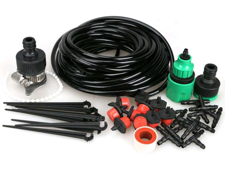 Automatic Drip Irrigation System for Plants - Complete Set for Garden and Balcony