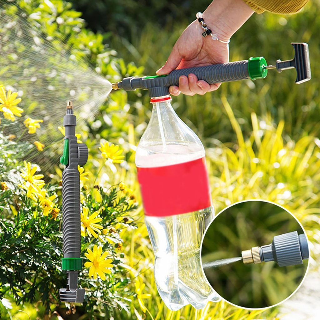 Universal Bottle Garden Sprayer with High - Pressure Nozzle - for Watering Plants and Cleaning