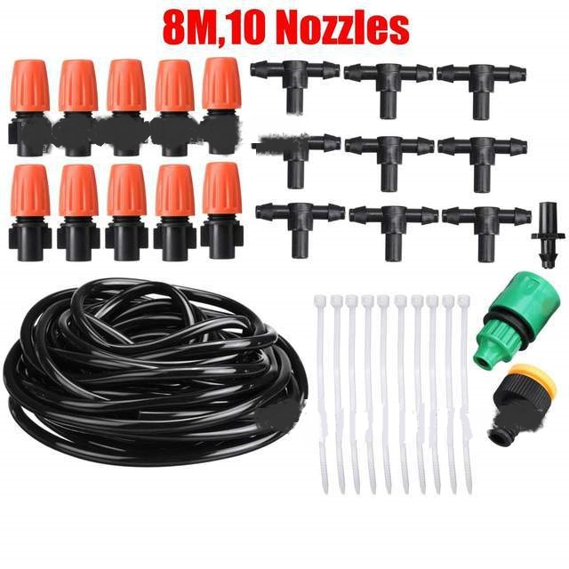 Automatic Irrigation System Set - Drip Irrigation for Garden Plants