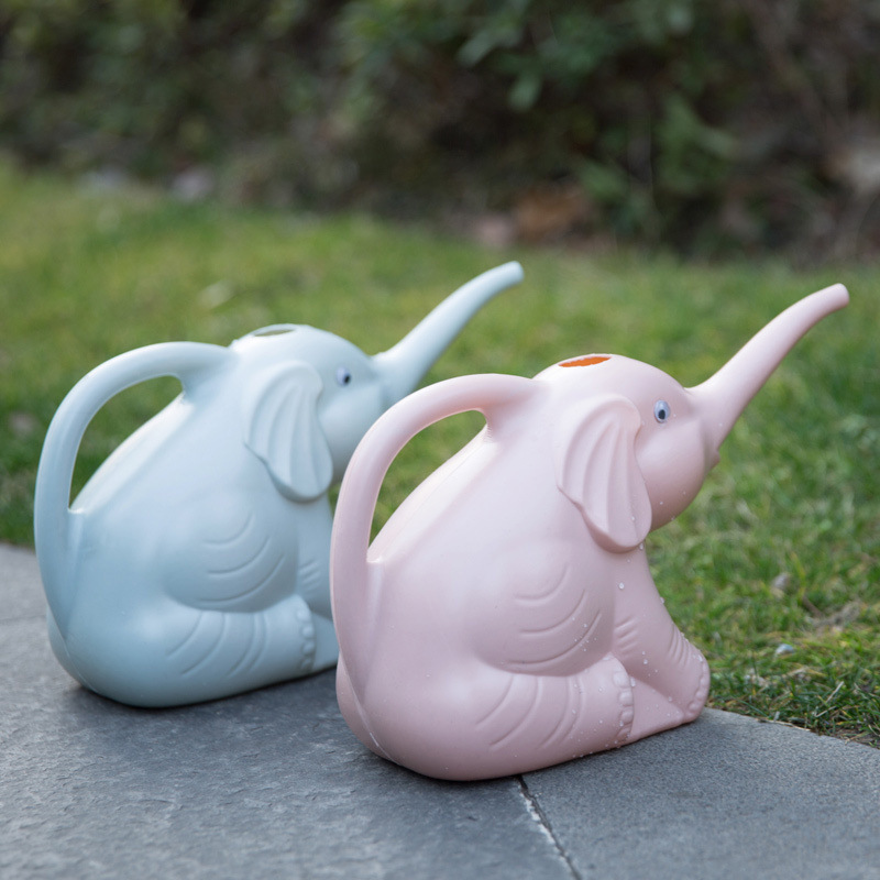 Cute Elephant Watering Can for the Garden in Different Colours