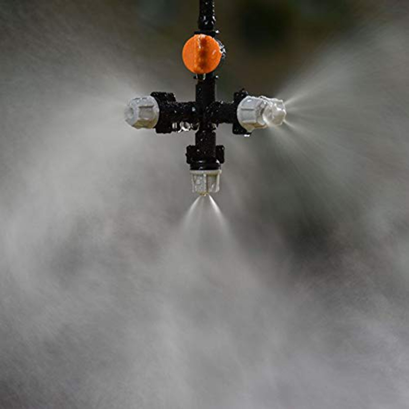Rotatable Spray Nozzle with Multiple Spray Heads - Adjustable Watering for Garden Plants