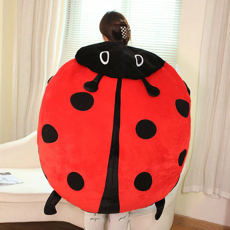 Mobile Ladybug Plush Pillow