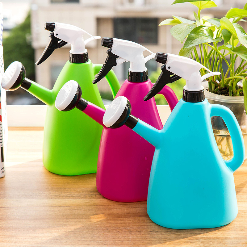 Multifunctional Watering Can with Spray Nozzle - Ideal for Garden Plants and Watering