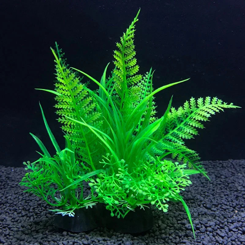 Artificial Aquarium Plants - Realistic Decoration for Aquariums in Various Colours
