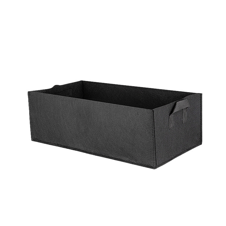 Foldable Felt Storage Box for Plants with Handles
