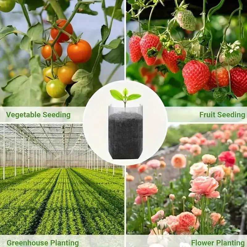 Fleece Plant Bags - Compostable Growing Bags for Plants