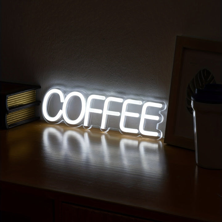 Stylish LED Neon Light Coffee