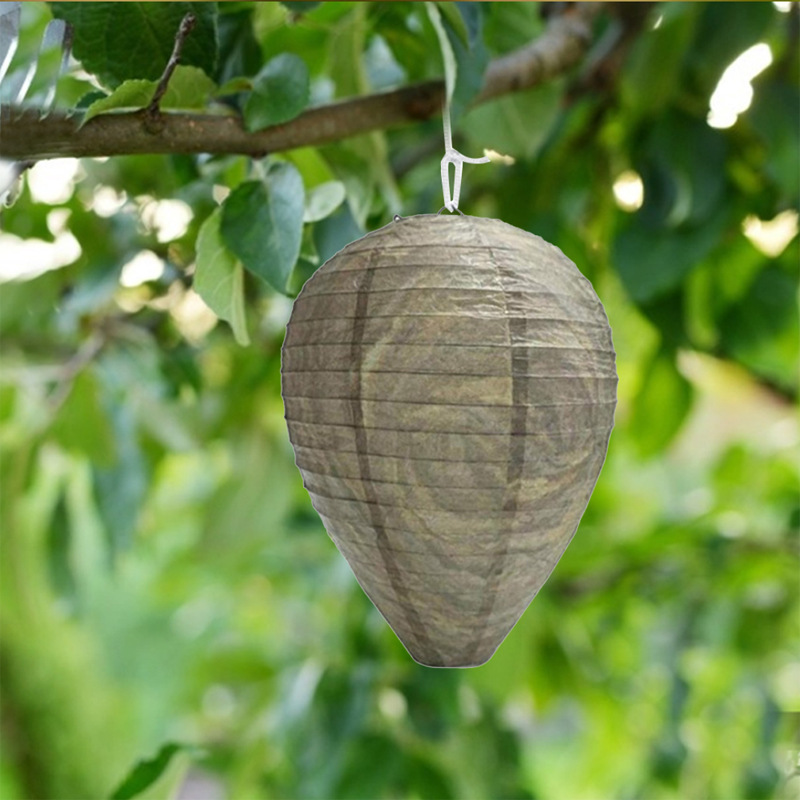 Wasp Nest Defence Lamp - Hanging Protective Net Against Wasps and Insects