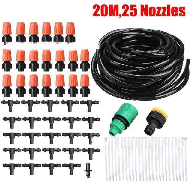 Automatic Irrigation System Set - Drip Irrigation for Garden Plants