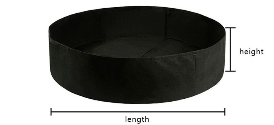 Round Plant Growth Bag - Garden Container for Easy Plant Growth
