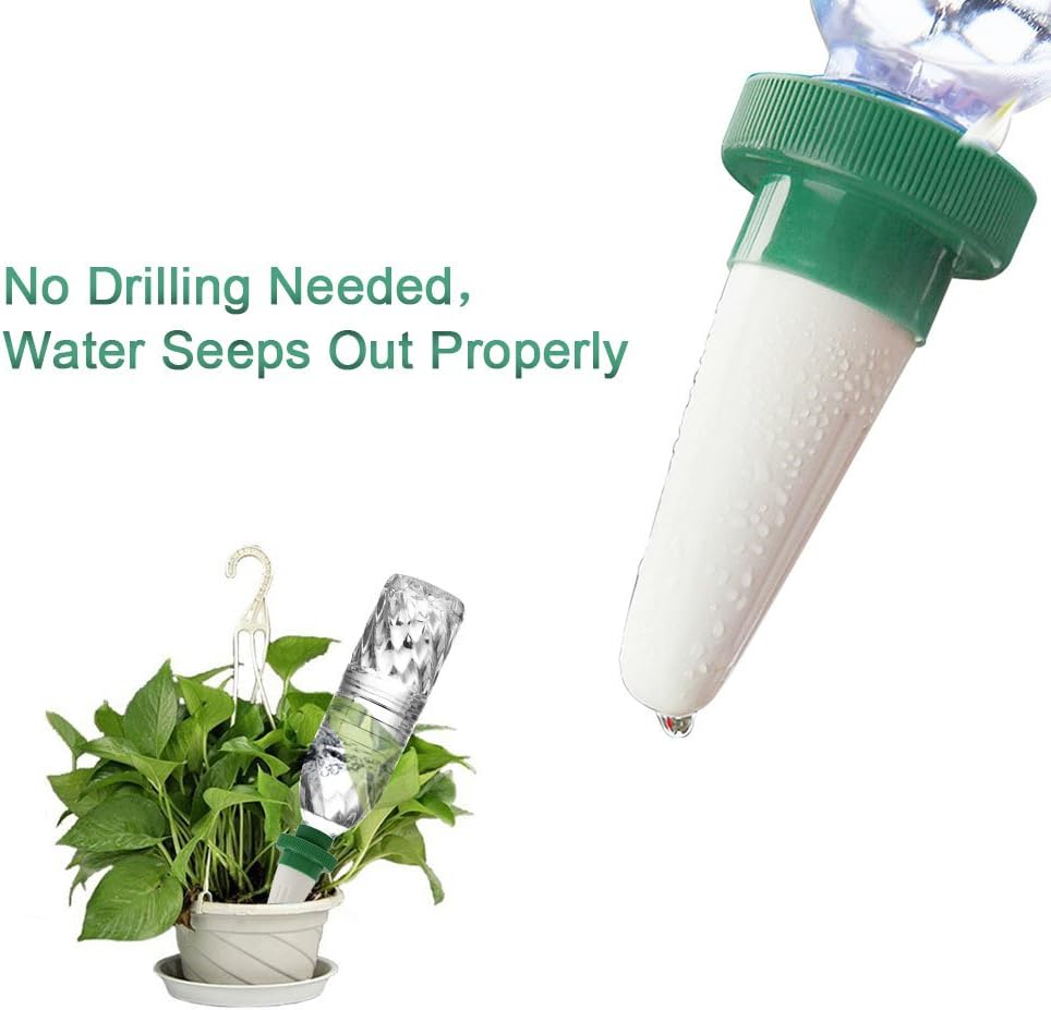 Self - Watering Tips for Plants - Automatic Drip Tips for Bottles