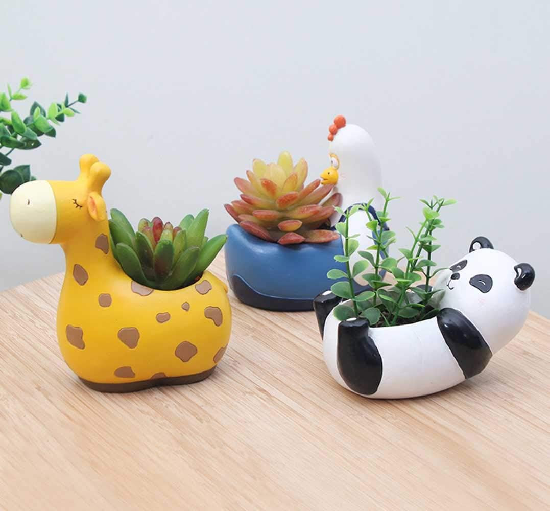 Animal Planters - Fun Animal Designs for Succulents and Cacti