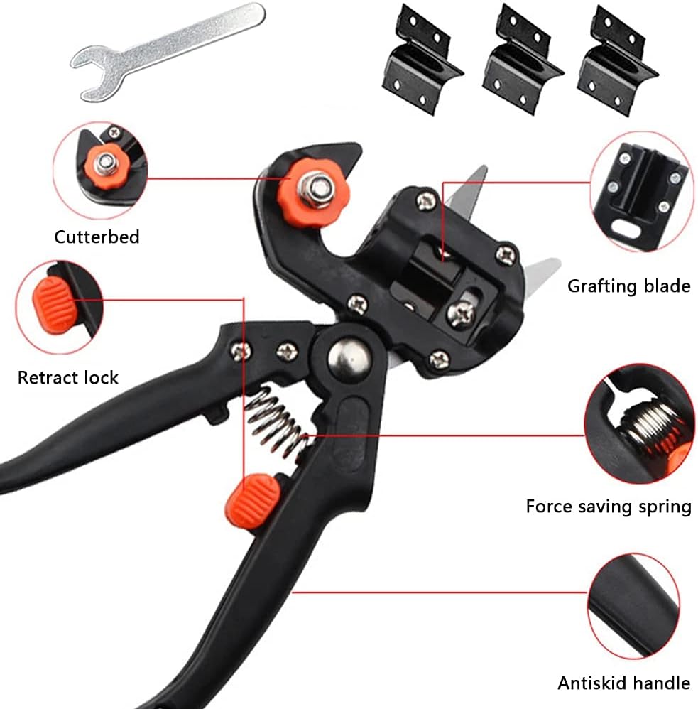Grafting and Pruning Tool Set for Precise Plant Grafting