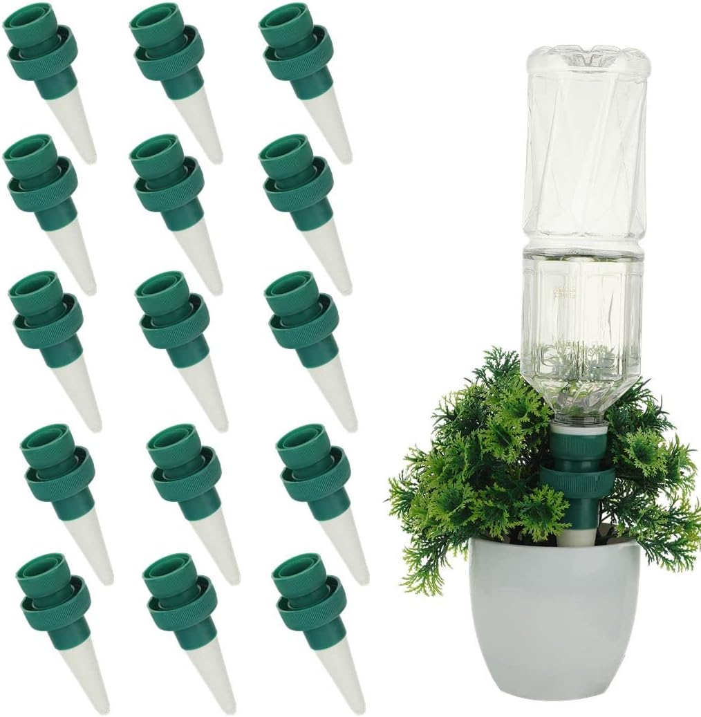 Self - Watering Tips for Plants - Automatic Drip Tips for Bottles