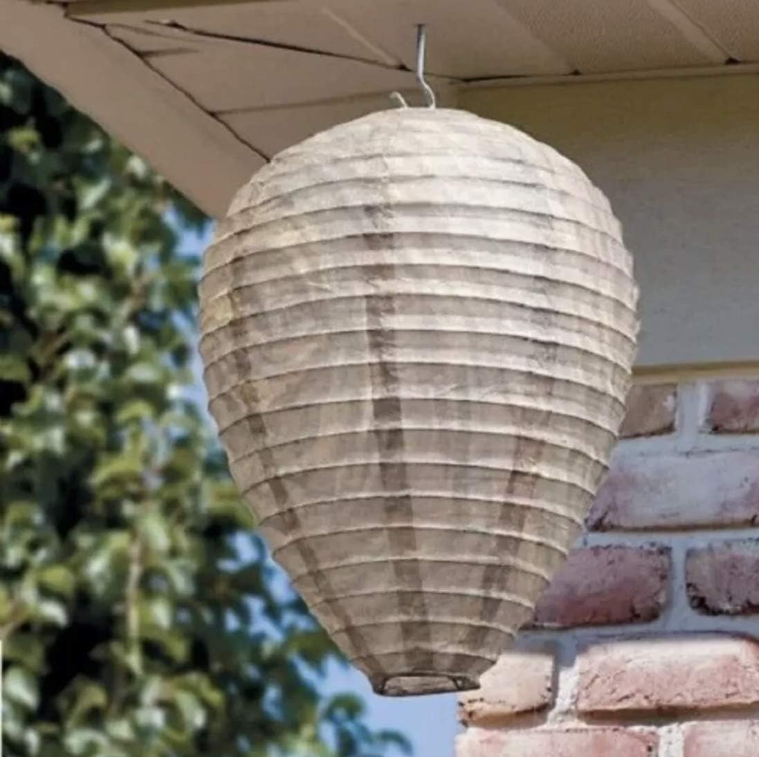 Wasp Nest Defence Lamp - Hanging Protective Net Against Wasps and Insects