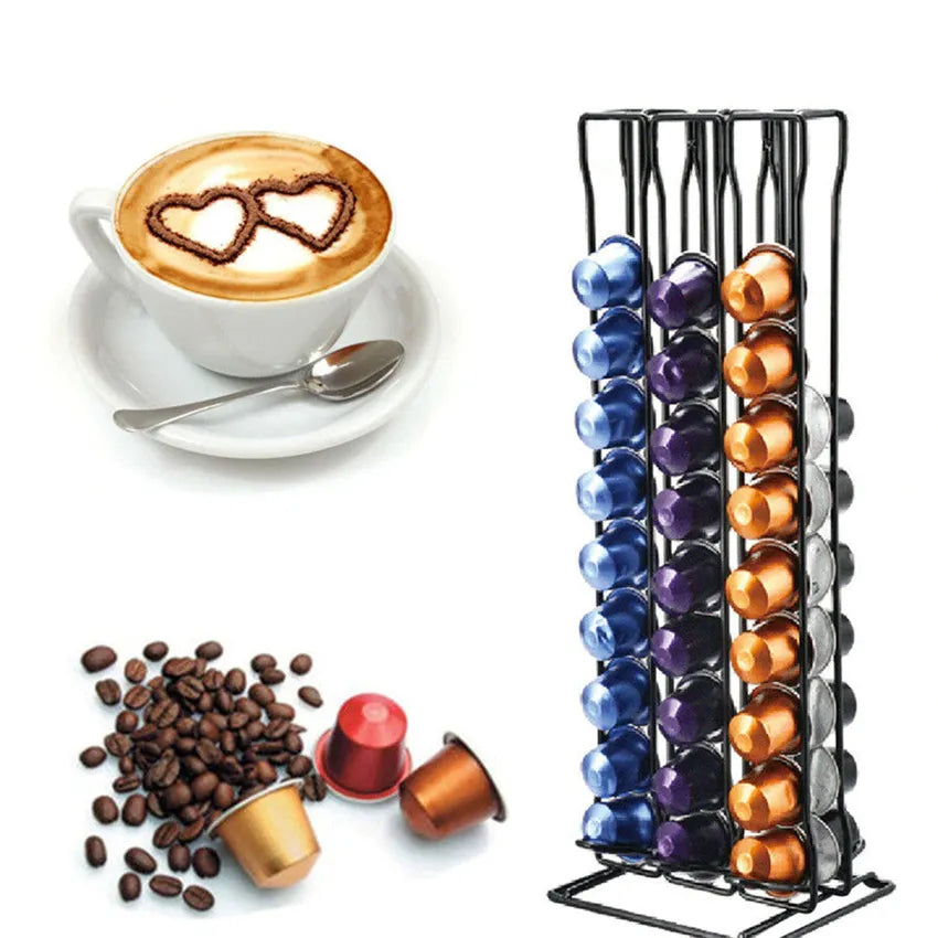 Stylish Standing Holder for Coffee Capsules - Space - Saving and Modern
