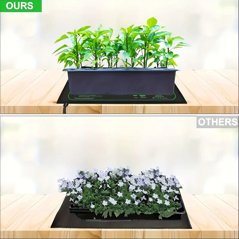 Heating Mat for Plant Seedlings - Temperature Control for Faster Germination and Growth