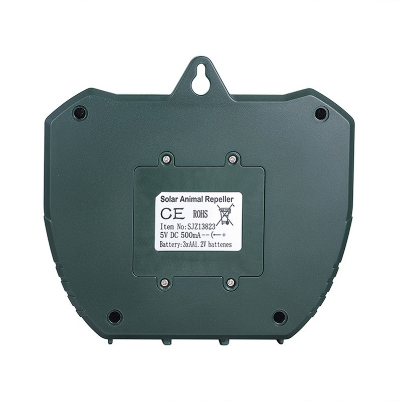 Effective Pest Repellent - Solar Ultrasonic Animal Repellent for Garden