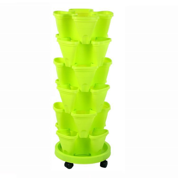 6 - Layer Vertical Plant Tower - Three - Dimensional Flower System for the Garden