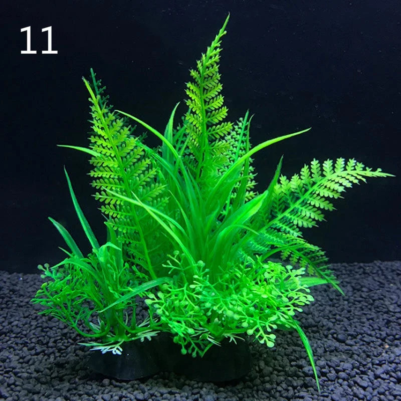 Artificial Aquarium Plants - Realistic Decoration for Aquariums in Various Colours