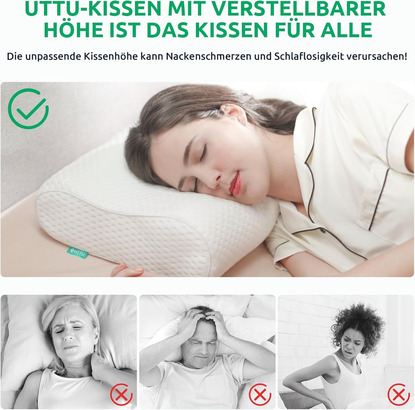 Ergonomic Orthopaedic Neck Pillow