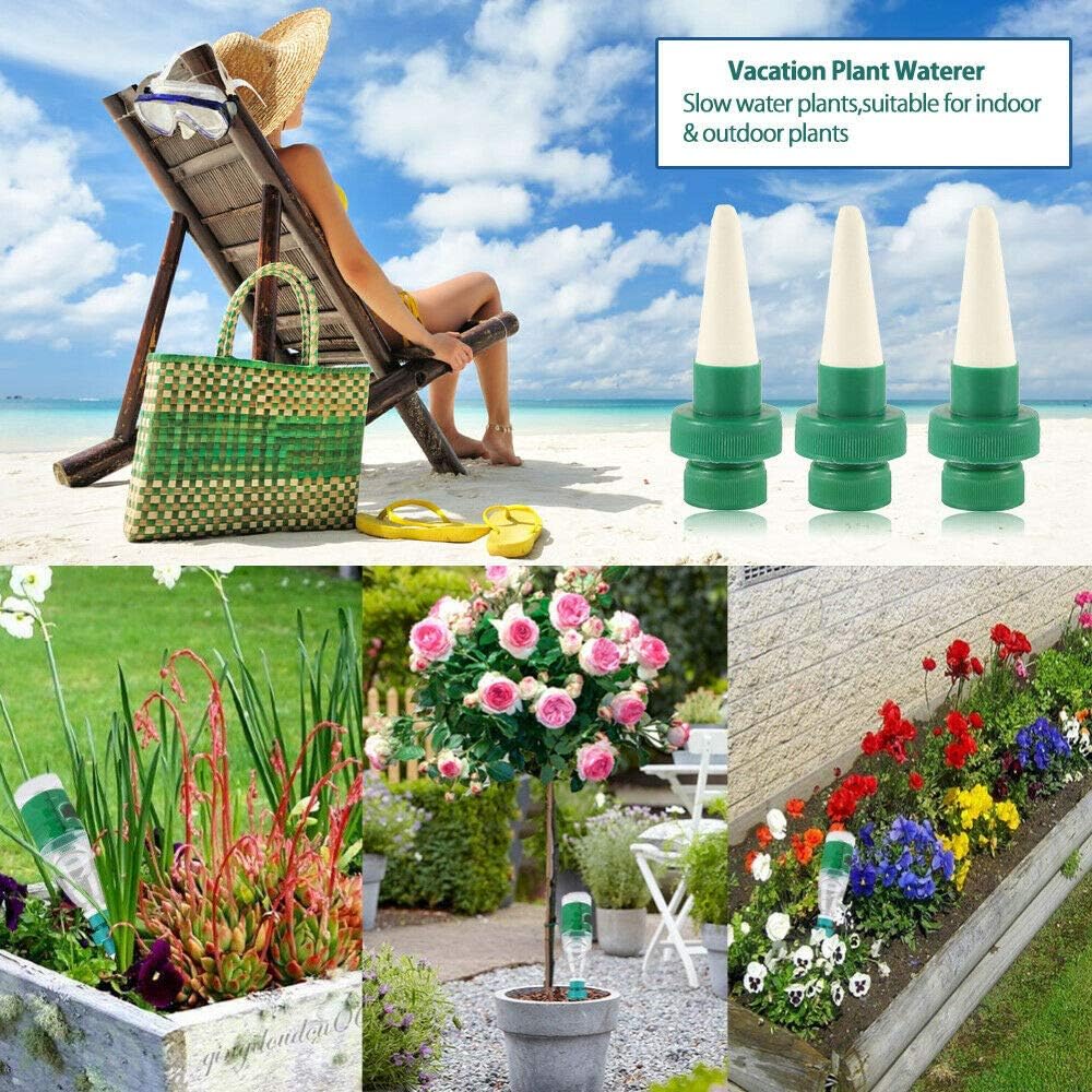 Self - Watering Tips for Plants - Automatic Drip Tips for Bottles