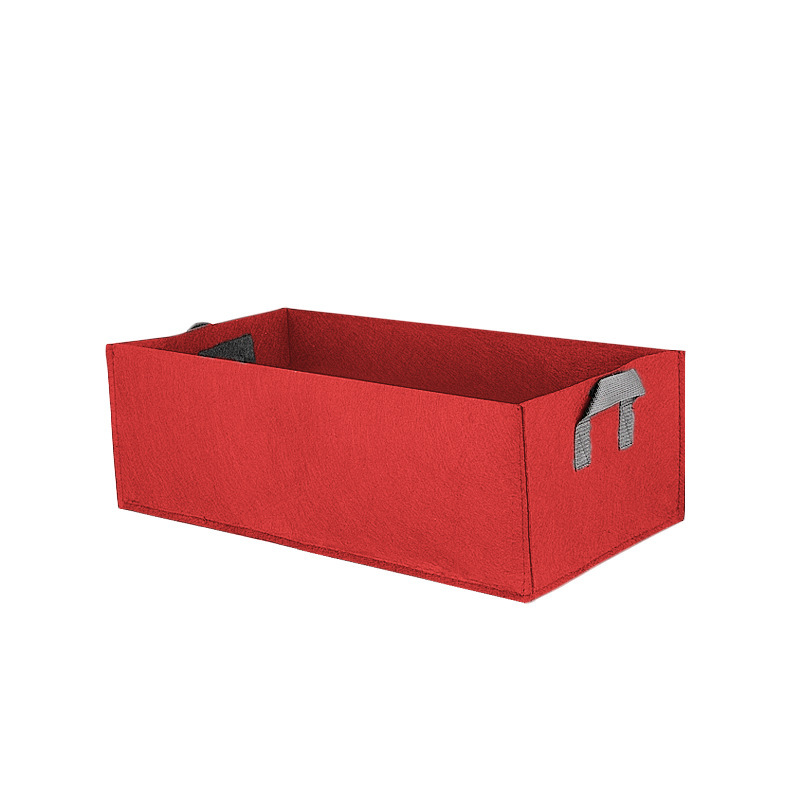 Foldable Felt Storage Box for Plants with Handles