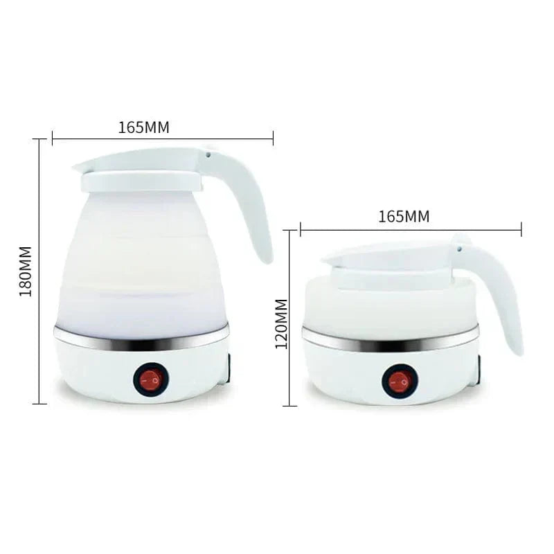 Foldable Travel Kettle - Compact Electric Tea Kettle for Travelling & Camping
