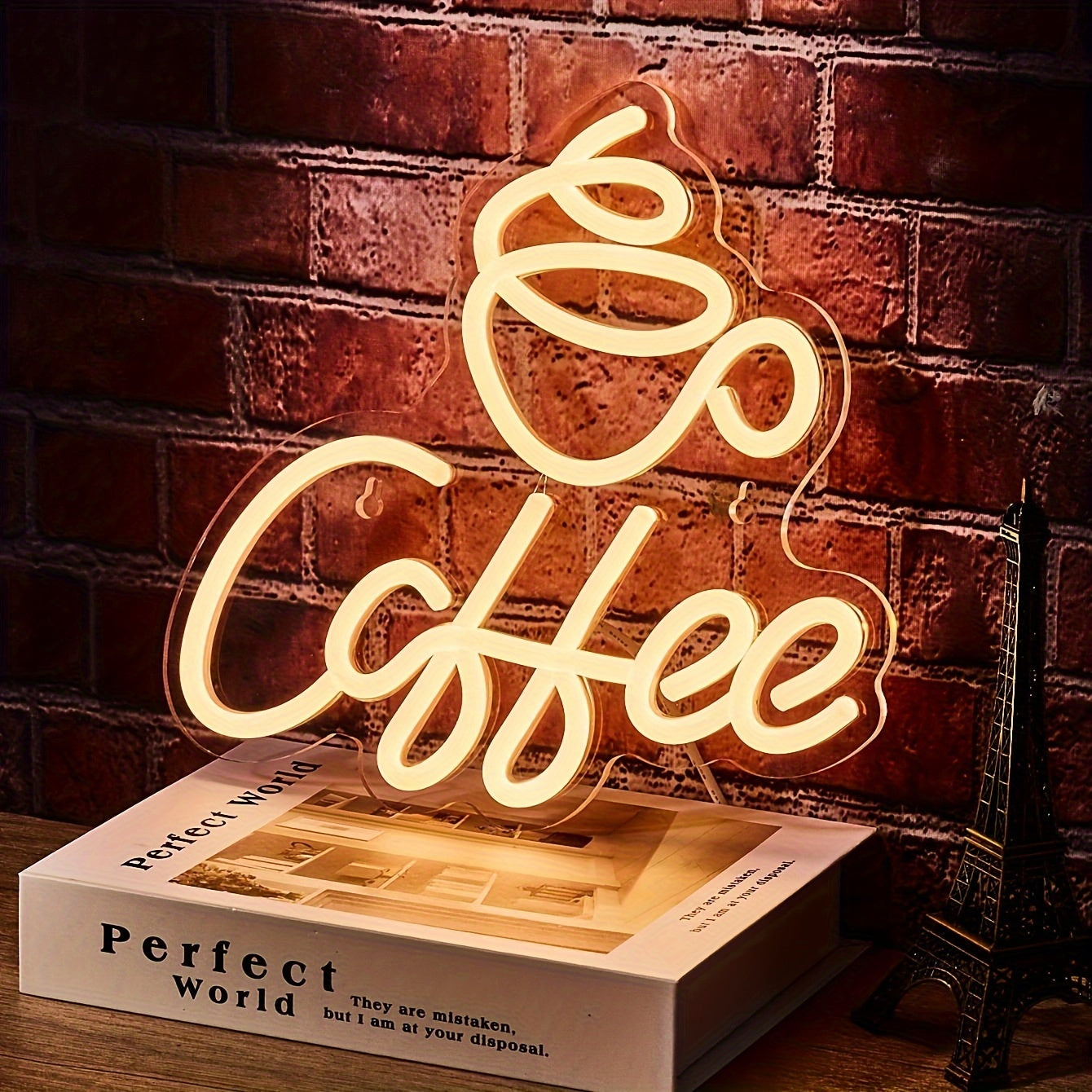 Neon Led Coffee Sign For Wall Decoration