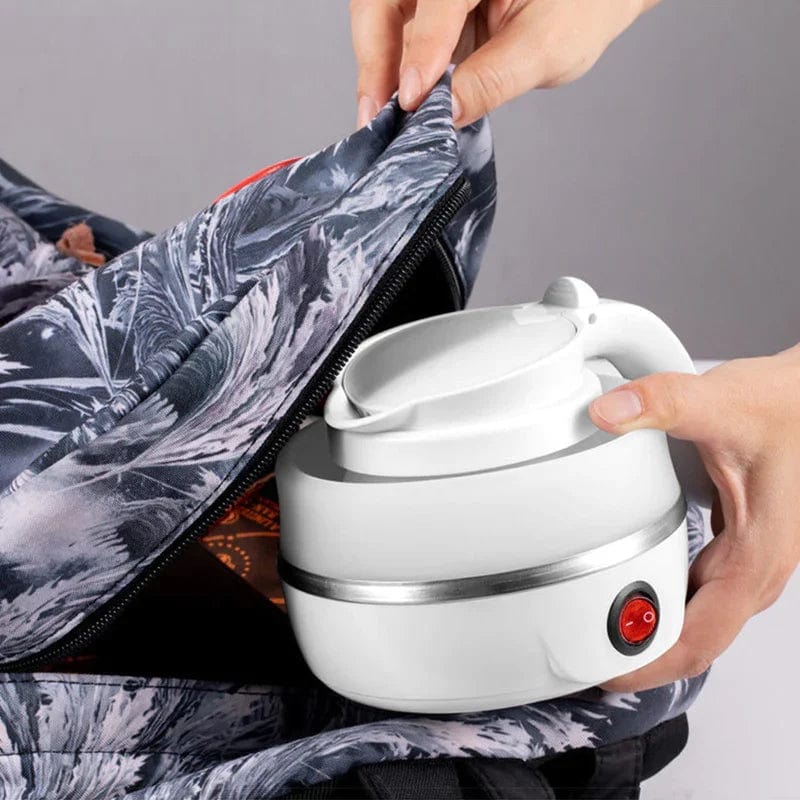 Foldable Travel Kettle - Compact Electric Tea Kettle for Travelling & Camping