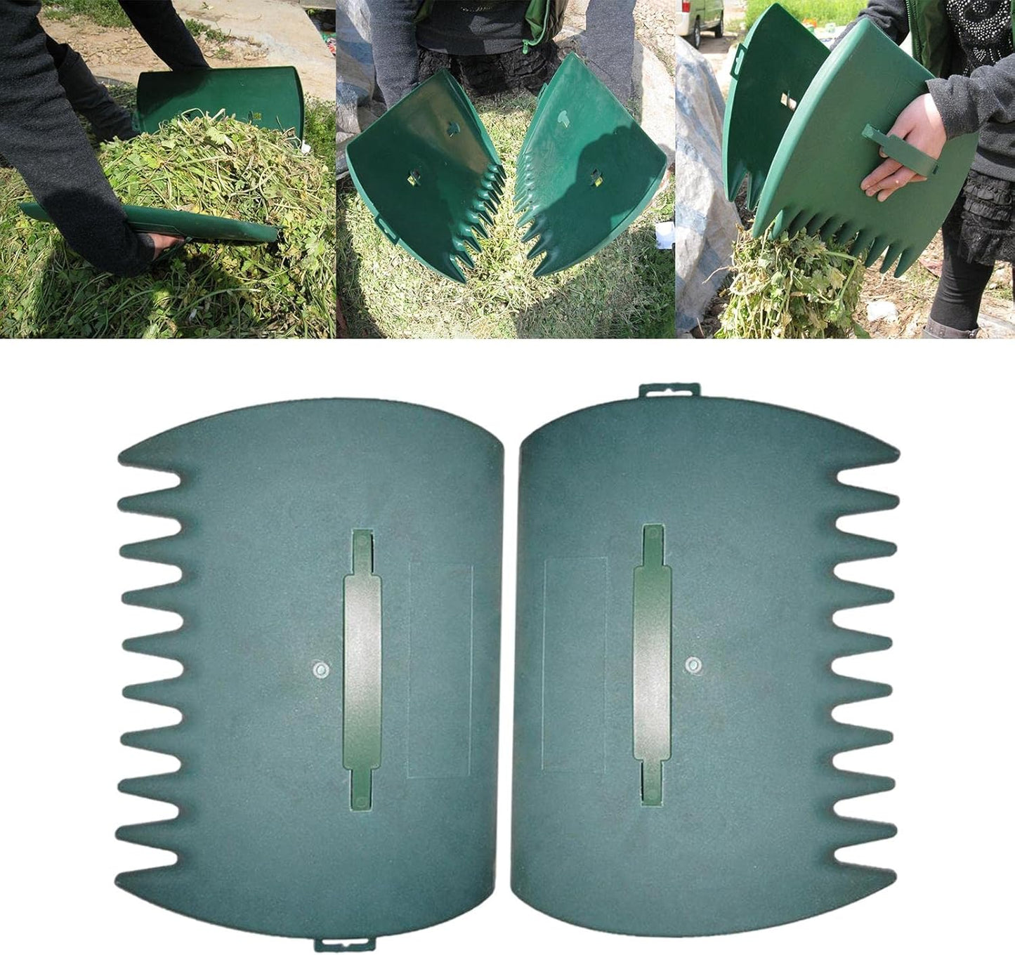 Practical Garden Waste Grabs - Ergonomic Grass and Leaf Disposal