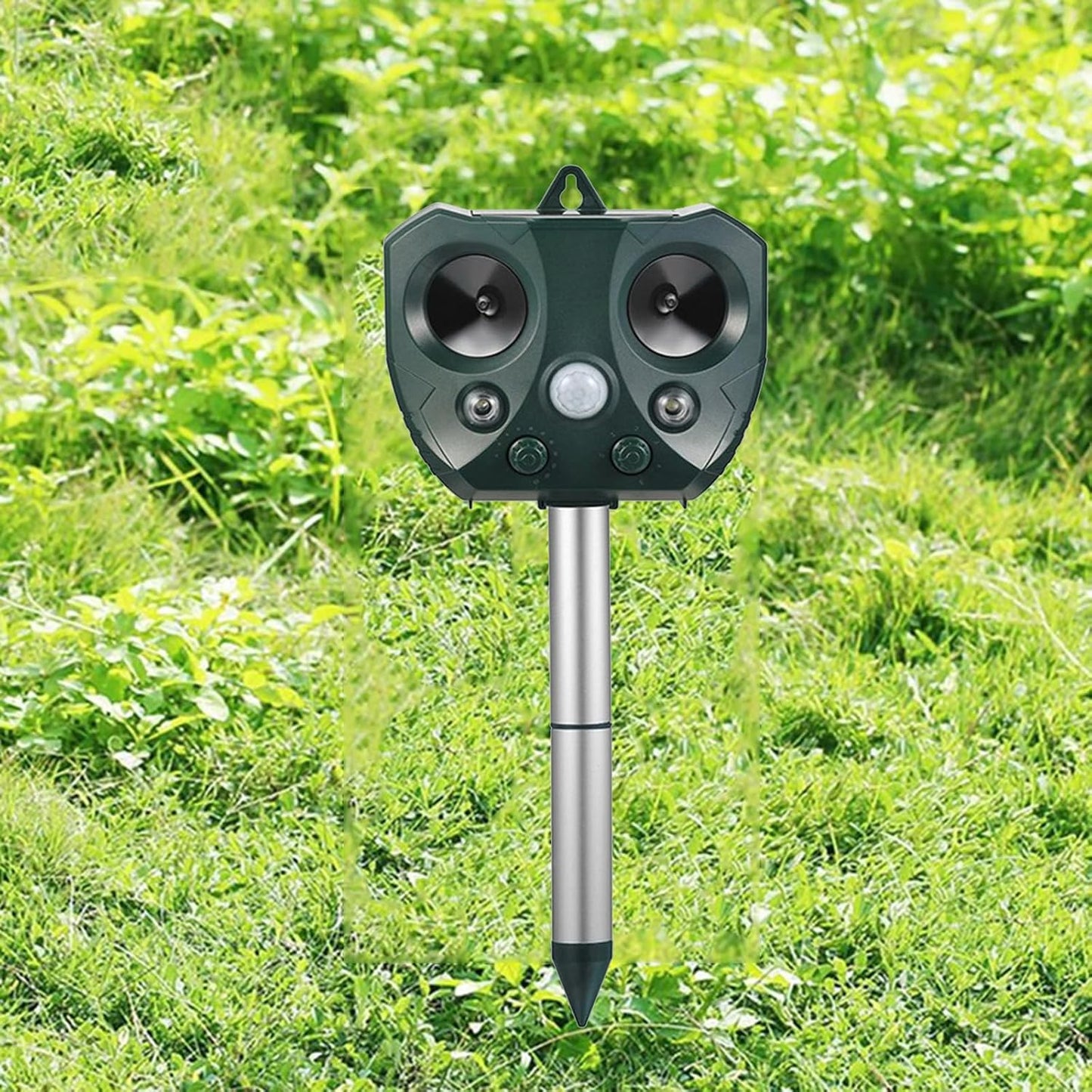 Effective Pest Repellent - Solar Ultrasonic Animal Repellent for Garden