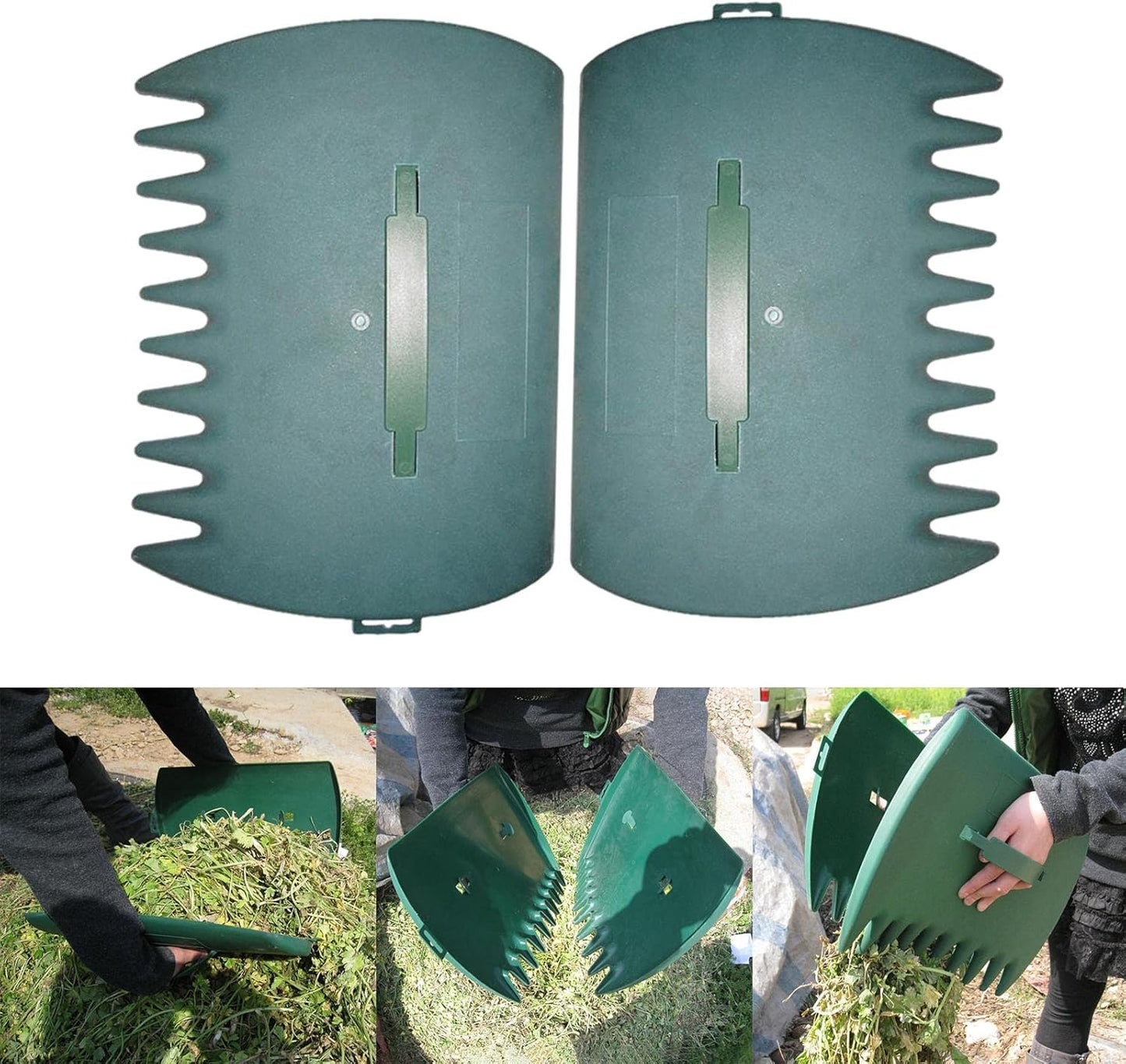 Practical Garden Waste Grabs - Ergonomic Grass and Leaf Disposal